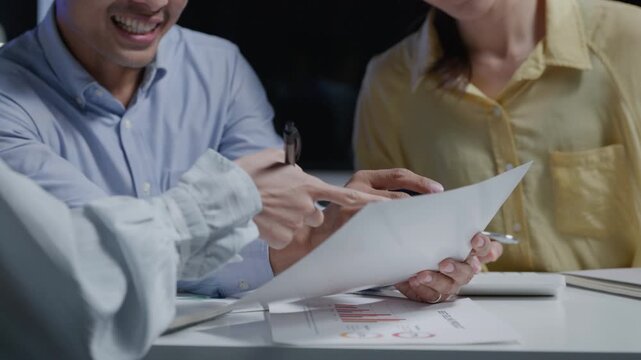 Collaboration Meeting Office Business Discussion Professional Environment Close-up View Teamwork Concepts for Effective Communication