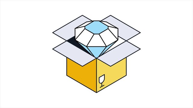 Diamond Delivery/Premium Package Animated Mp4 File