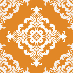 Seamless floral pattern designed for wallpaper, tiles, fabric, clothing, background, decoration.