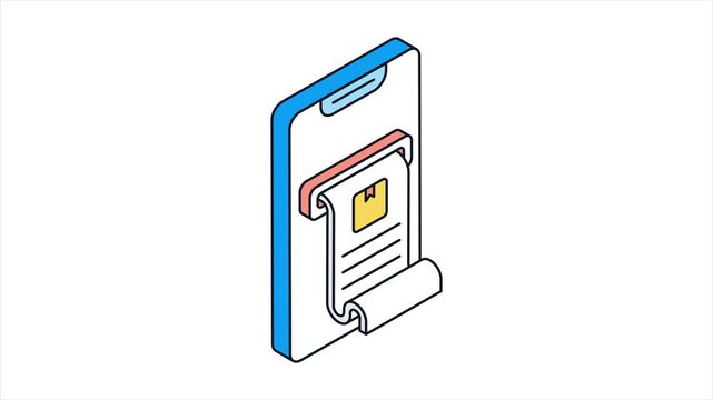 Online Cargo Bill Animated Mp4 File