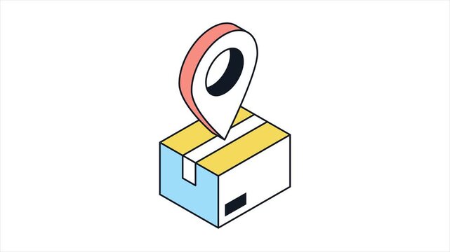 Shipping Adress Animated Mp4 File