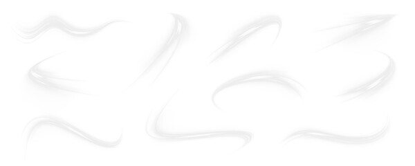 Dynamic silver light curve spins with luminous intensity and smooth motion. Transparent glow effect...