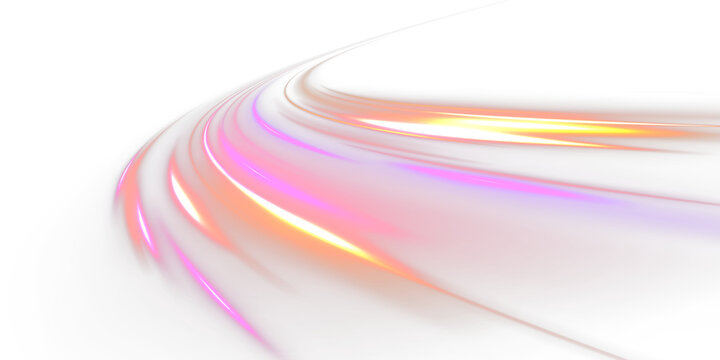 PNG glitter light fire flare trace. Racing cars dynamic flash effects city road with long exposure night ligh. Laser beams luminous abstract sparkling isolated on a transparent background.	