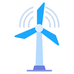Wind Turbine Icon