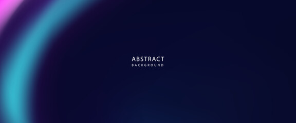 Neon Abstract Swirl with Cyan and Violet Glow