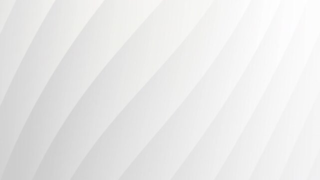 White abstract background with curved diagonal lines is suitable for modern designs, tech promotions, and creative presentations. Versatile and dynamic.