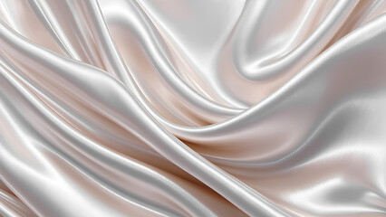 Obraz premium white silk background
