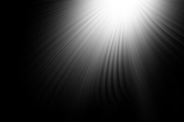 Bright White Stage Spotlight Burst Ripple Rays​, Dramatic Black and White Rippled Light Beams Overlay​, Radiant Glow Ripple Texture Spotlight Effect