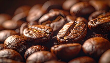 coffee beans on the ground