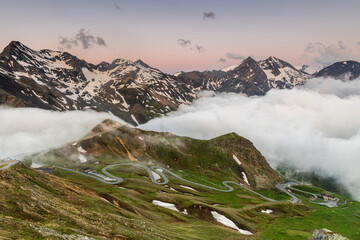 Summer Journey Along Grossglockner Road in Austria’s High Mountains