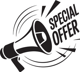 pecial offer announcement icon