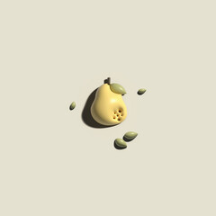 pear 3D object