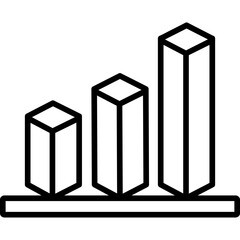 Bar Graph Column Chart Illustration