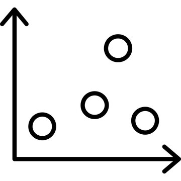 Scatterplot Diagram with Data Points