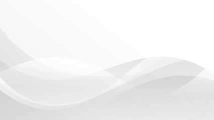 White background wave curve shape soft flow modern business wallpaper