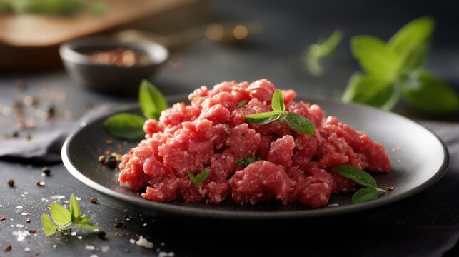 Spiced Raw Beef Kitfo Plate

