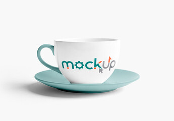 Cup Mockup Ceramic Teacup