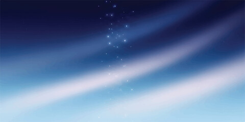 Abstract blue sky background with light rays soft gradient effect perfect for dreamy and ethereal designs