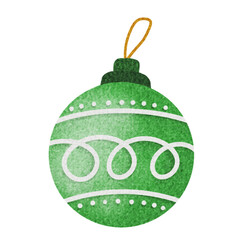 Christmas ball ornament, Christmas illustration