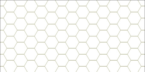 Seamless vector illustration of an abstract geometric honeycomb hexagon pattern backdrop
