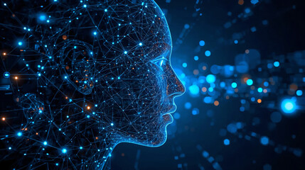 Cyber Vision – Futuristic AI Humanoid Concept