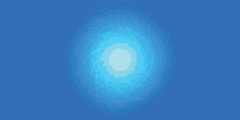 Abstract blue swirling vortex background with a bright glowing center creating a tunnel effect.