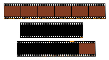 35mmカラー写真のネガフィルム