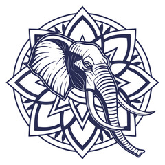 Traditional Lao Art Geometric Design