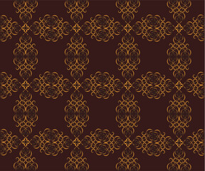 seamless damask pattern