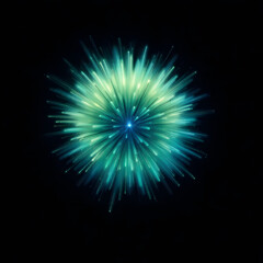 Obraz premium Abstract Light Explosion Background Cool Fireworks Celebration Event