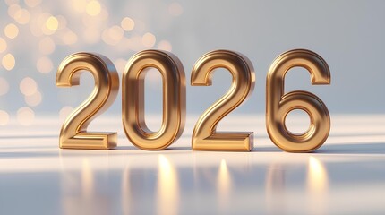Golden 2026, new year celebration