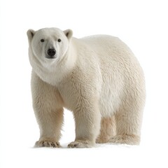 polar bear with a copy space