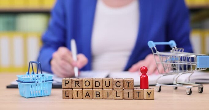 Exploring product liability laws in a busy office environment with dynamic activities and creative analysis