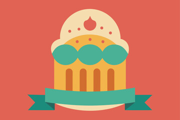 vintage bakery illustration background