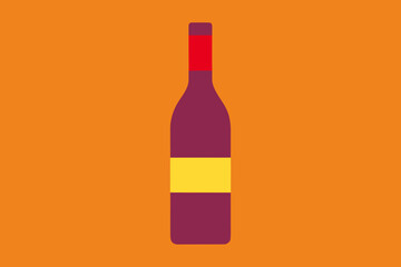 wine bottle background