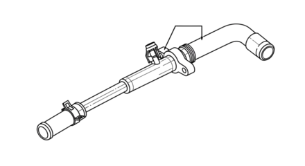 Bypass Loop Engineering Diagram – Technical Pipeline Connector Vector Illustration with Mechanical Detail