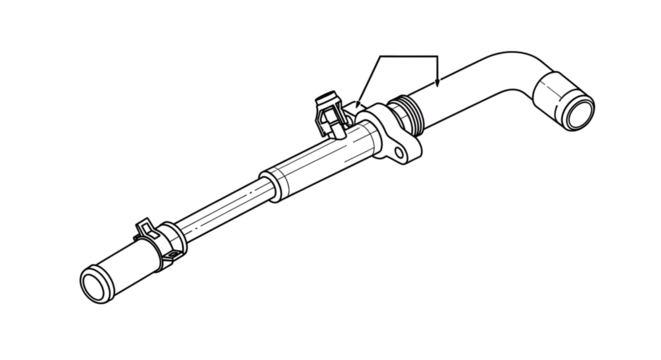 Bypass Loop Engineering Diagram – Technical Pipeline Connector Vector Illustration with Mechanical Detail