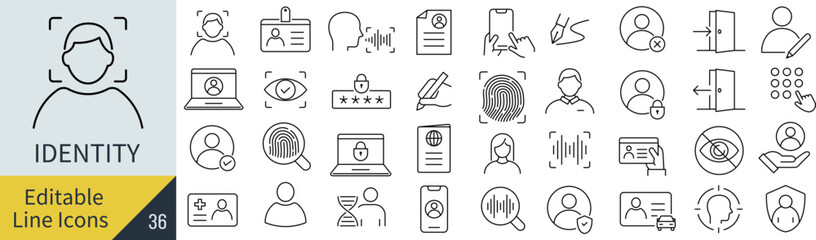 線の編集ができるIDに関するアイコンセット（アウトライン化していない）
