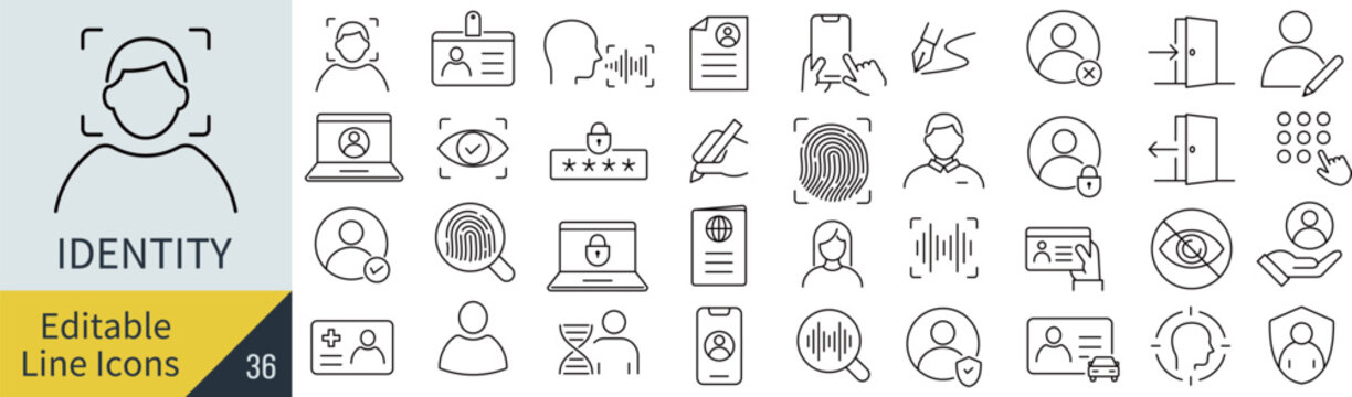 線の編集ができるIDに関するアイコンセット（アウトライン化していない）
