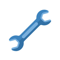Spanner wrench tool vector icon