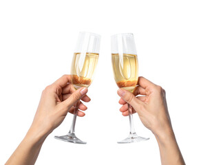 Minimalist Corporate New Year Toast