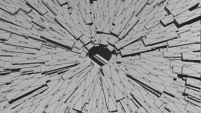 Abstract Geometric Panels &ndash; Futuristic Motion Design Animation
