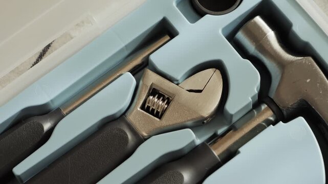 Tool boxes, maintenance kits, various tools for home helper for male.