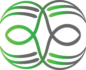 illustration of an abstract symbol 