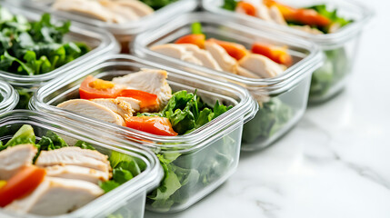 Pre-packed salad bowls offer a nutritious lunch option, perfect for work. Convenient and delicious, these salads are healthy meal solutions, ideal for a balanced lifestyle.