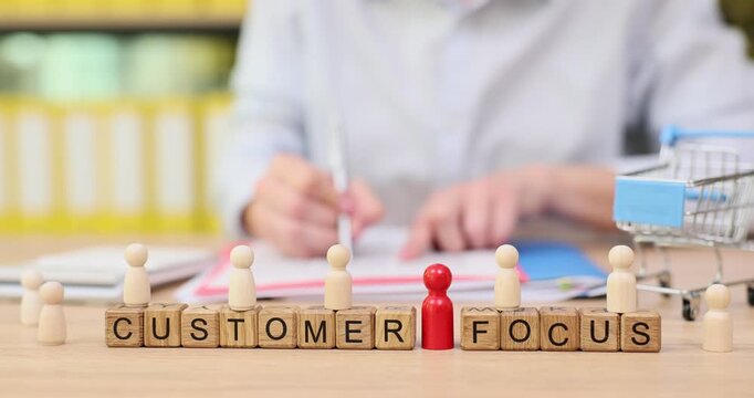 Emphasizing customer focus through creative teamwork and engagement in a modern workspace setup