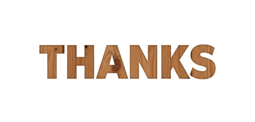 The words 'Thank You' in red and gold on a white background. 3D illustration

