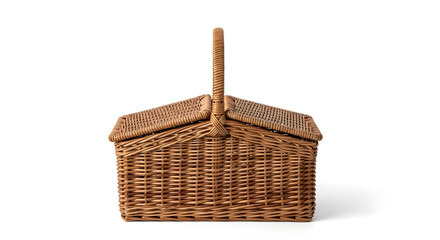 피크닉 바구니 라탄 바구니.