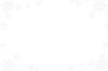 Winter Snow Star Vector Seamless Holiday Greeting Pattern.
