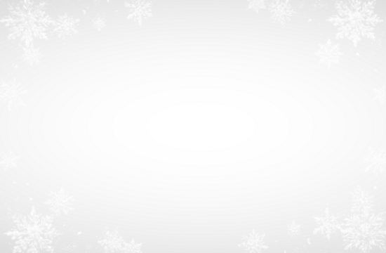 Snowflake Winter Gold Border.